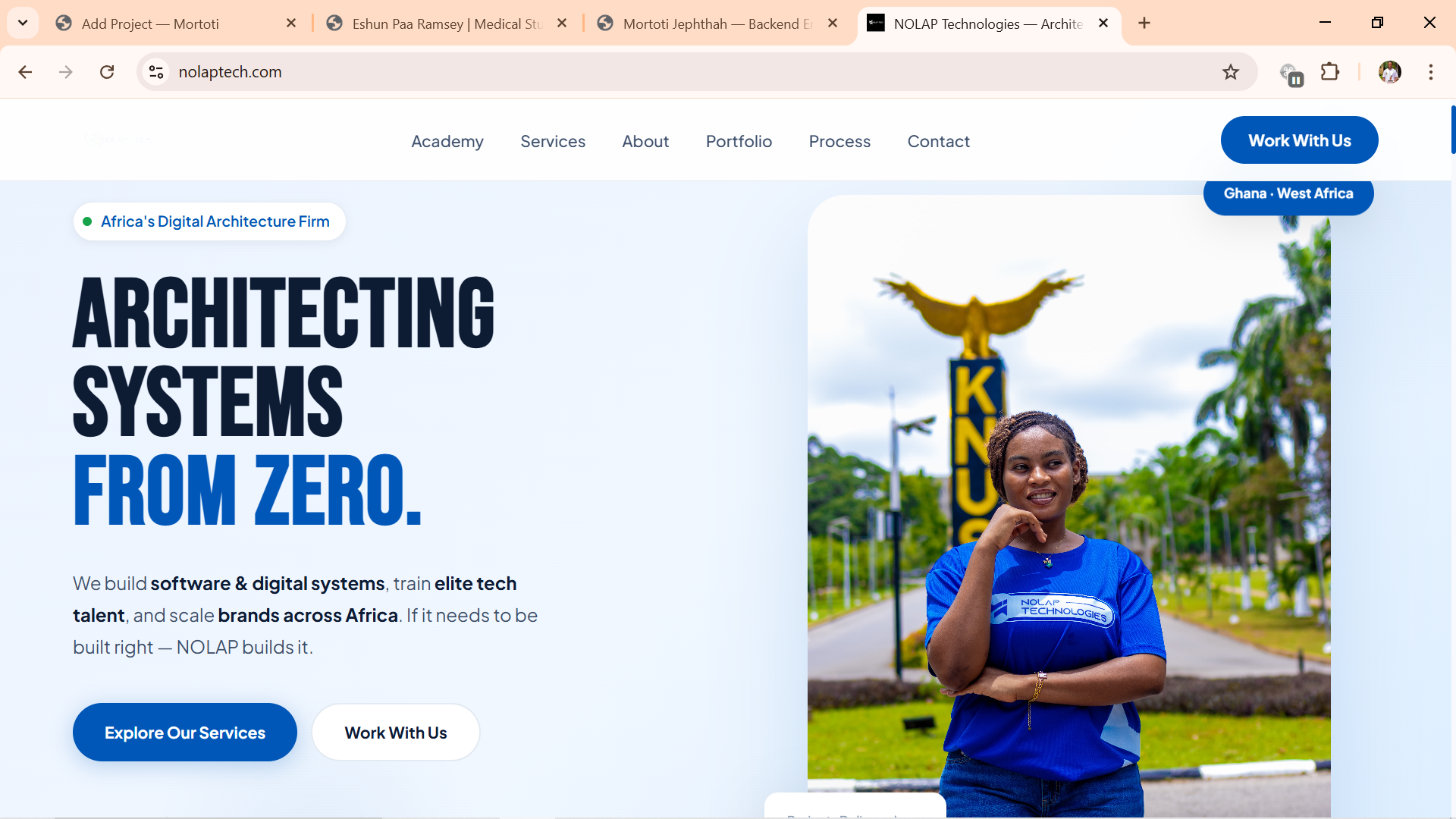 NOLAP Technologies Official Website